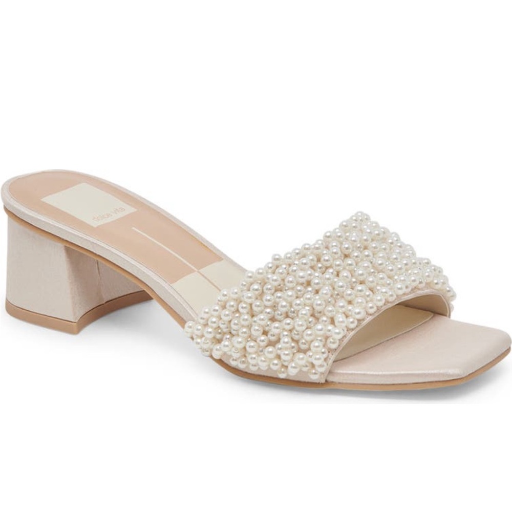 Dolce Vita Briton Pearl Slide Sandal